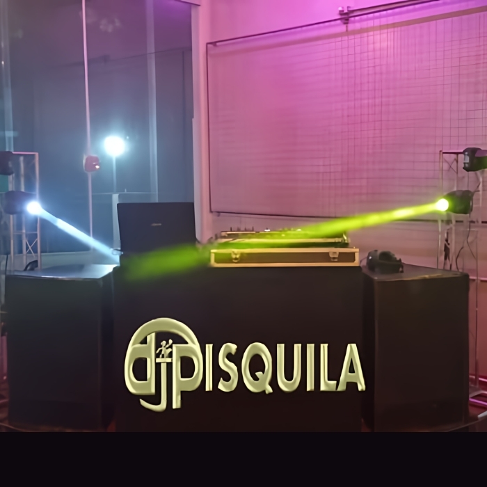 Pacote Basico do DJ Pisquila para eventos pequeno em local fechado ou semiaberto. Indicado para festas de aniversário, confraternização e bar