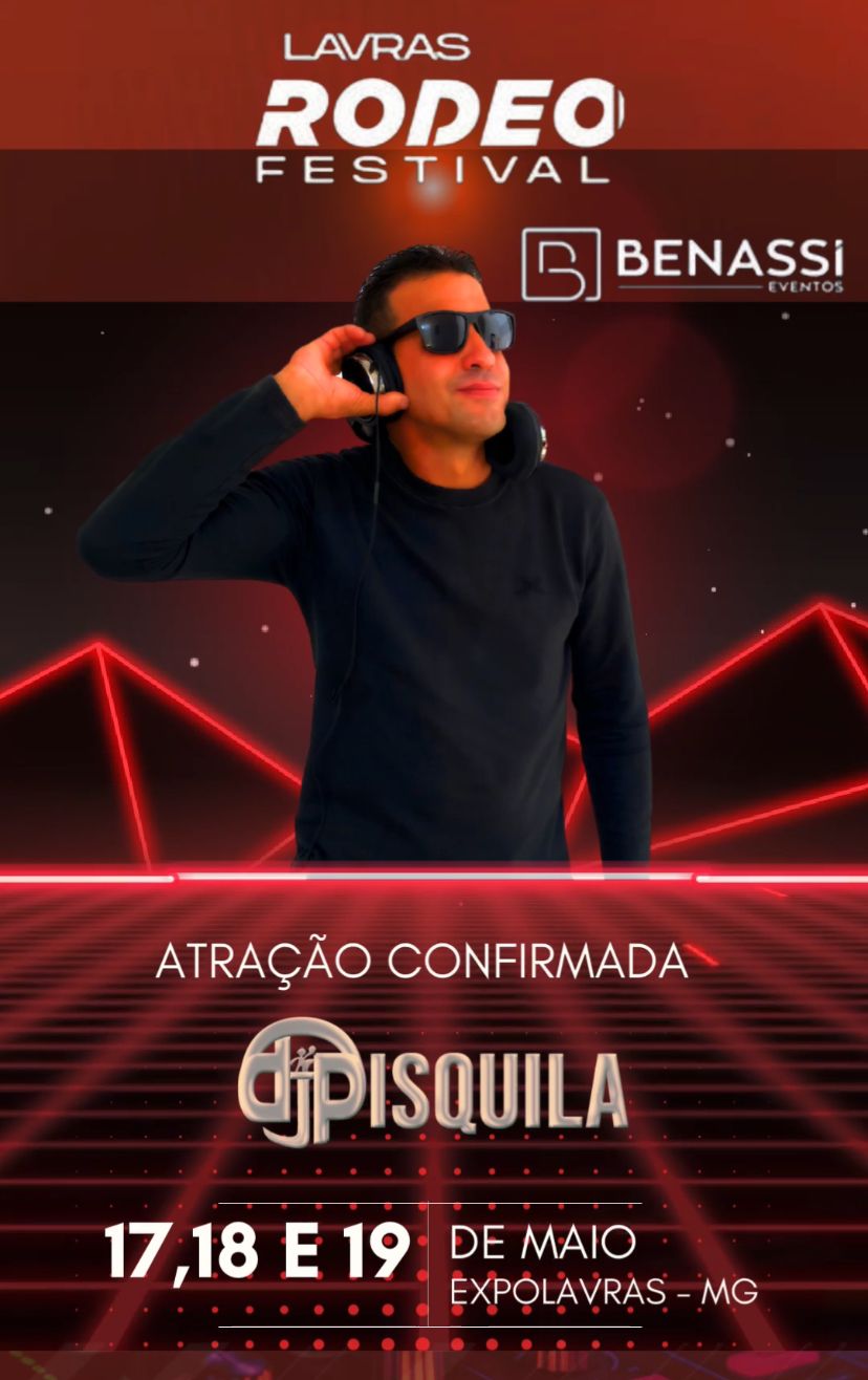 Lavras Rodeo Festival,Dj Pisquila,passaporte,Como chegar Lavras Rodeo,Como chegar a Expolavras,Ana Castela,Ingressos para Ana Castela,MENOS É MAIS,MATO GROSSO & MATHIAS,LUAN SANTANA,VINÍCIUS & RUFINI,Expolavras,Parque Exposição De Lavras,Expo Lavras,Centro