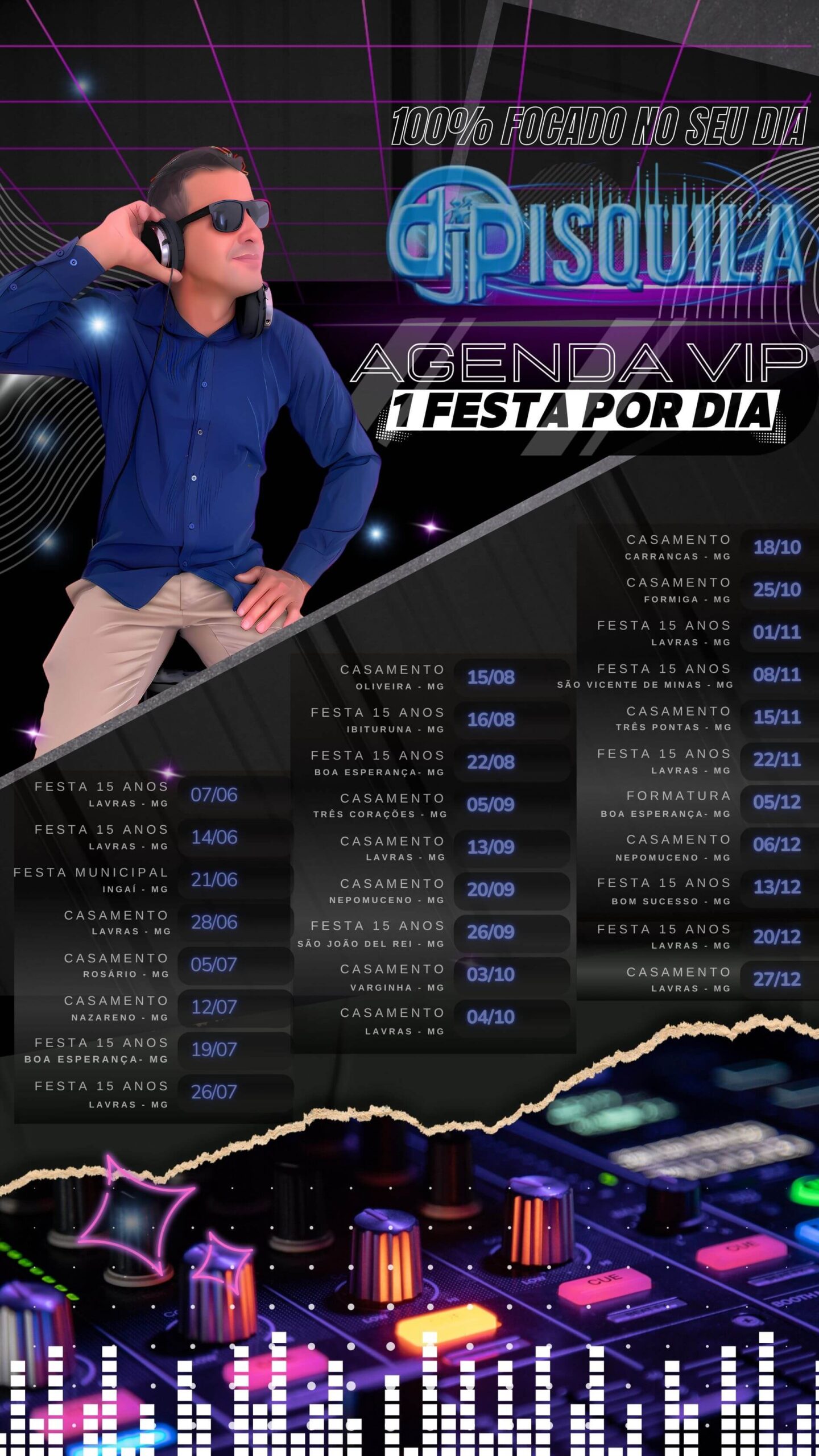 DJ para show em Lavras, DJ para show em Varginha, DJ para show em Nepomuceno, DJ para show em Boa Esperança, DJ para show em Perdões, DJ para show em Alfenas, DJ para show em São João del Rei, DJ para show em Campo Belo, DJ para show em Carrancas, DJ para show em Pouso Alegre, DJ para show em Elói Mendes, DJ para show em Formiga, DJ para show em Três Pontas, DJ para show em Arcos, DJ para show em Barbacena, DJ para show em Bom Despacho, DJ para show em Cambuquira, DJ para show em Conselheiro Lafaiete, DJ para show em Divinópolis, DJ para show em Itapecerica, DJ para show em Itaúna, DJ para show em Lagoa da Prata, DJ para show em Nova Serrana, DJ para show em Oliveira, DJ para show em Pará de Minas, DJ para show em São Lourenço, DJ para show em São Sebastião do Paraíso, DJ para show em Luminárias, DJ para show em São Bento Abade, DJ para show em Ijassi, DJ para show em Macaia, DJ para show em Rebelião Vermelho, DJ para show em Cana Verde, DJ para show em Itutinga, DJ para show em Itumirim, DJ para show em Belo Horizonte, DJ para show em Mariana, DJ para show em Coqueiral, DJ para show em Tiradentes, DJ para show em Juiz de Fora
